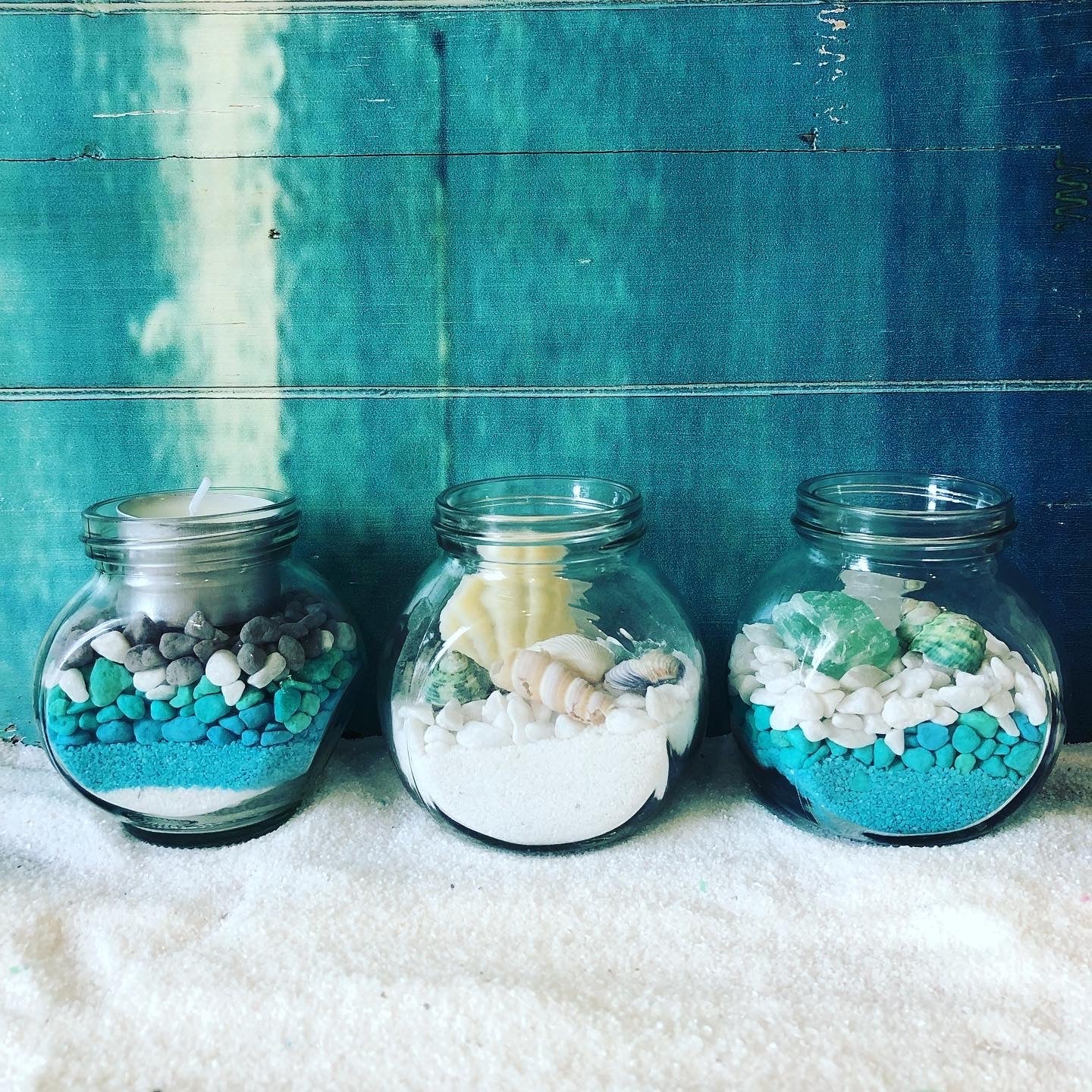 Custom Designs - Coastal Mason Jars