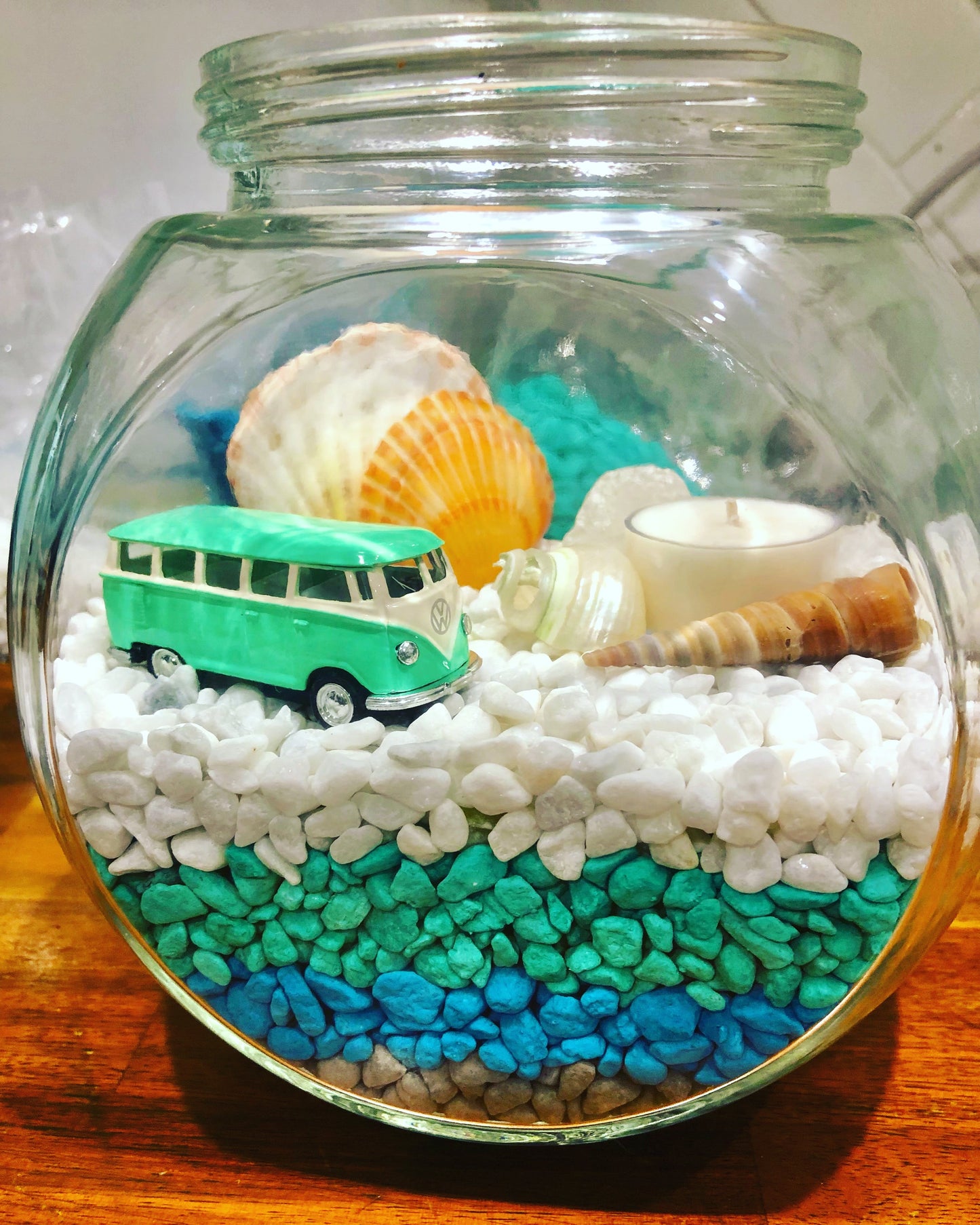 Custom Designs - Coastal Mason Jars