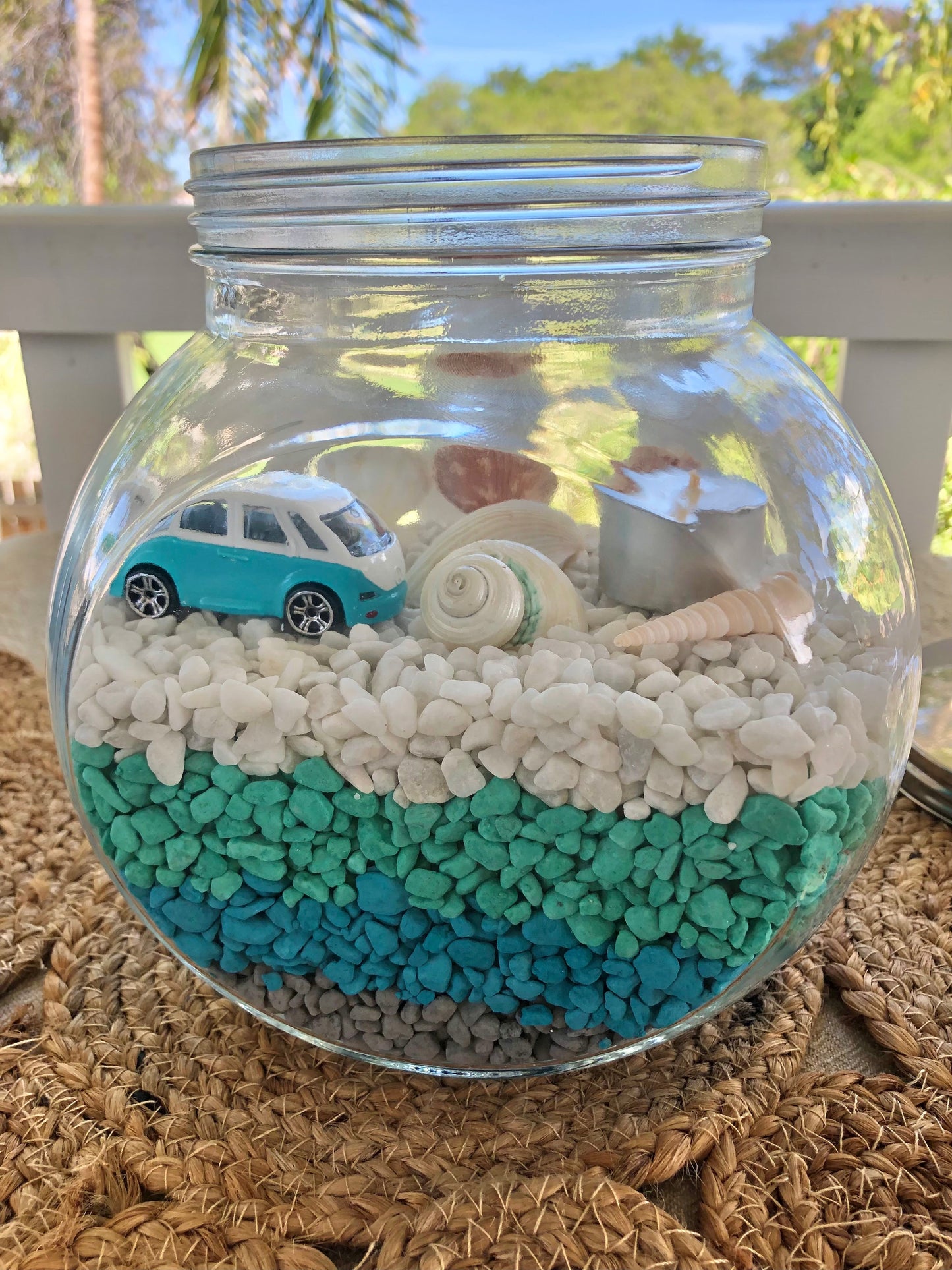 Custom Designs - Coastal Mason Jars