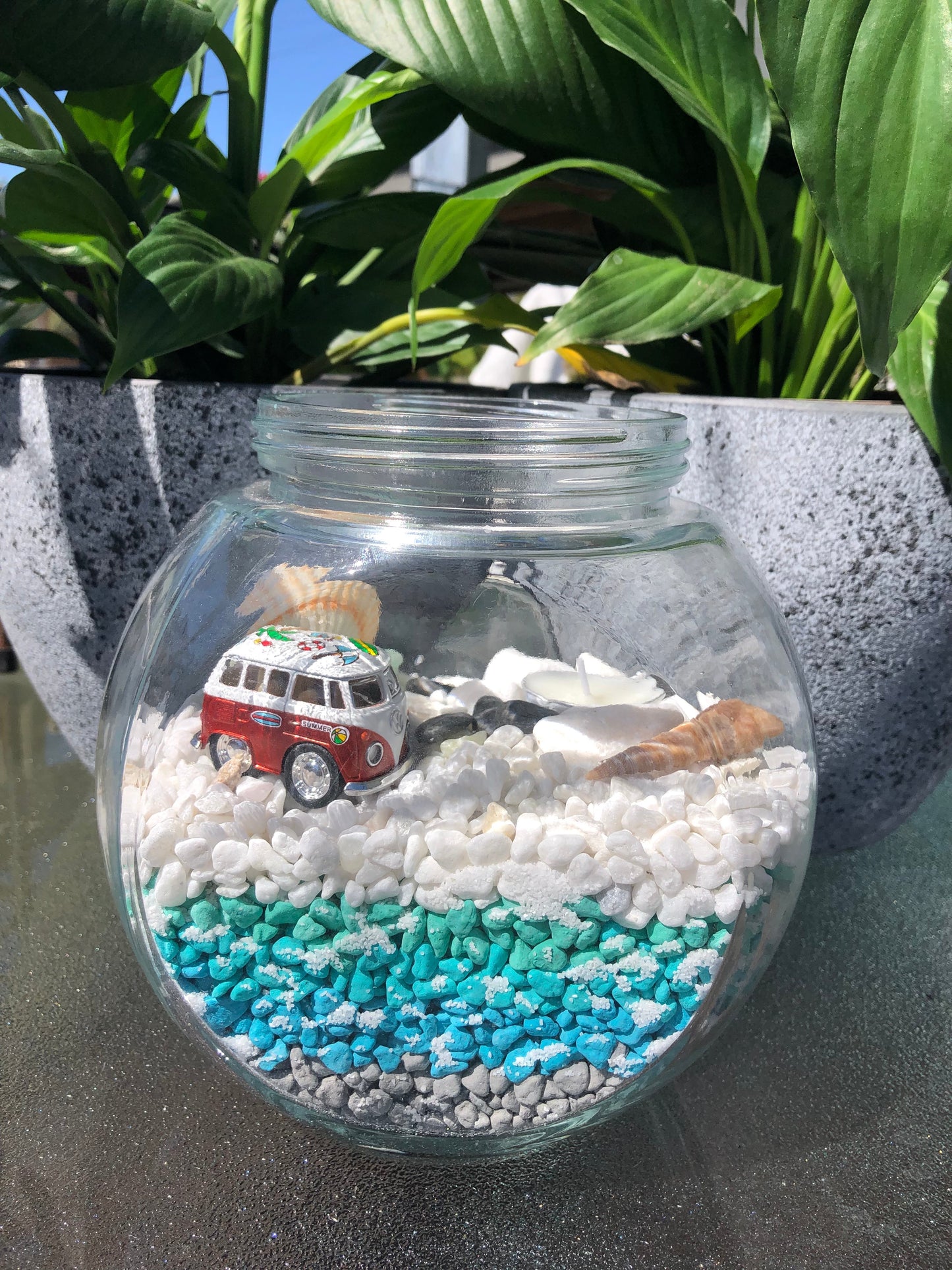 Custom Designs - Coastal Mason Jars