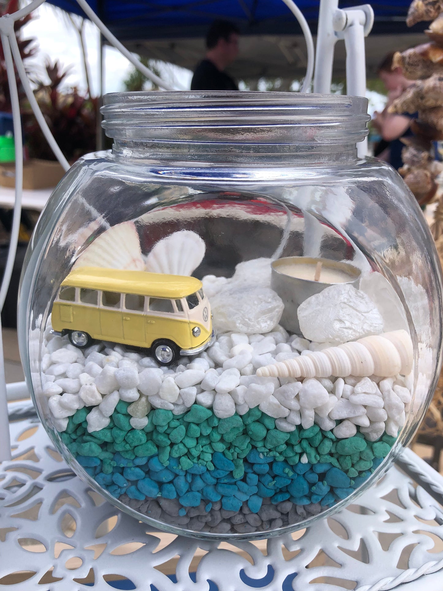 Custom Designs - Coastal Mason Jars