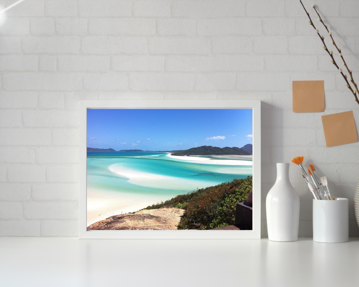 Whitehaven Beach, Whitsundays Queensland Print