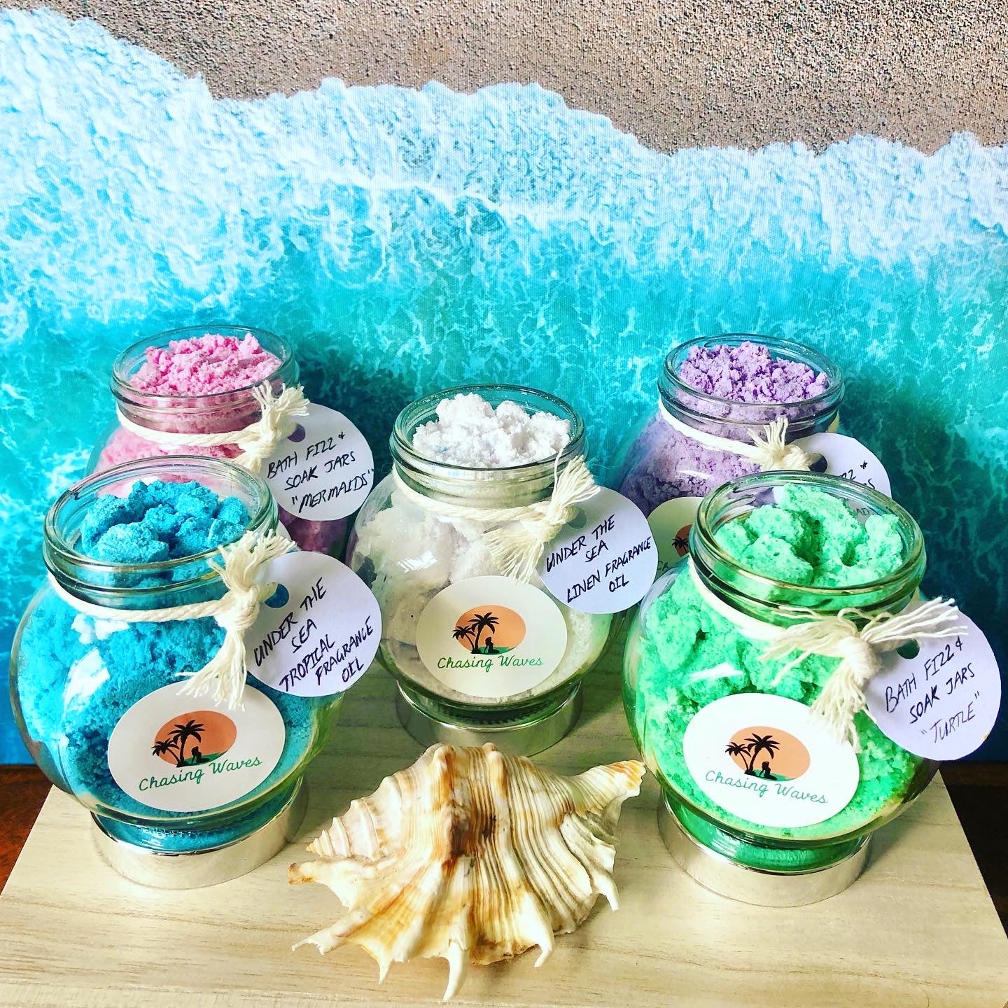 Bath Fizz & Soak Jars