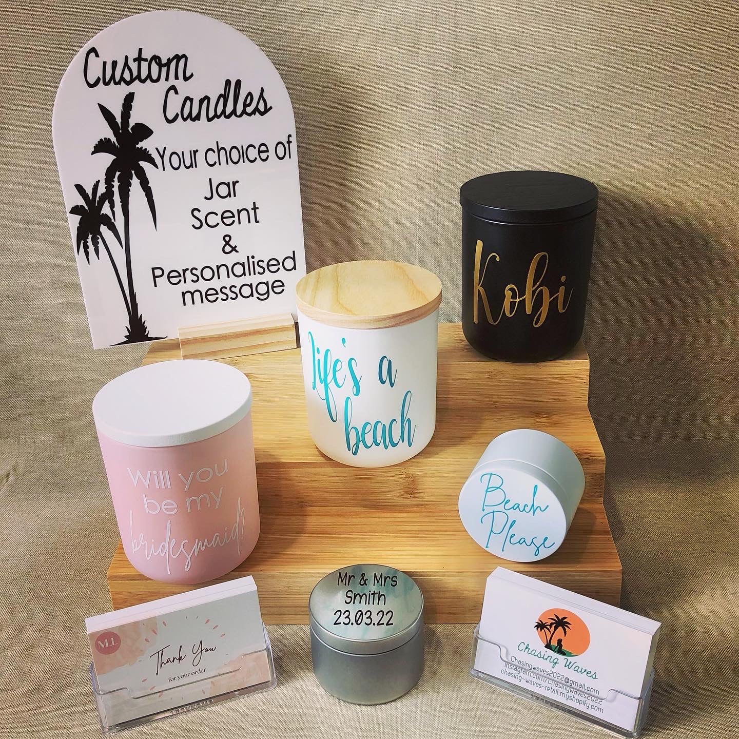 Custom Candle Range