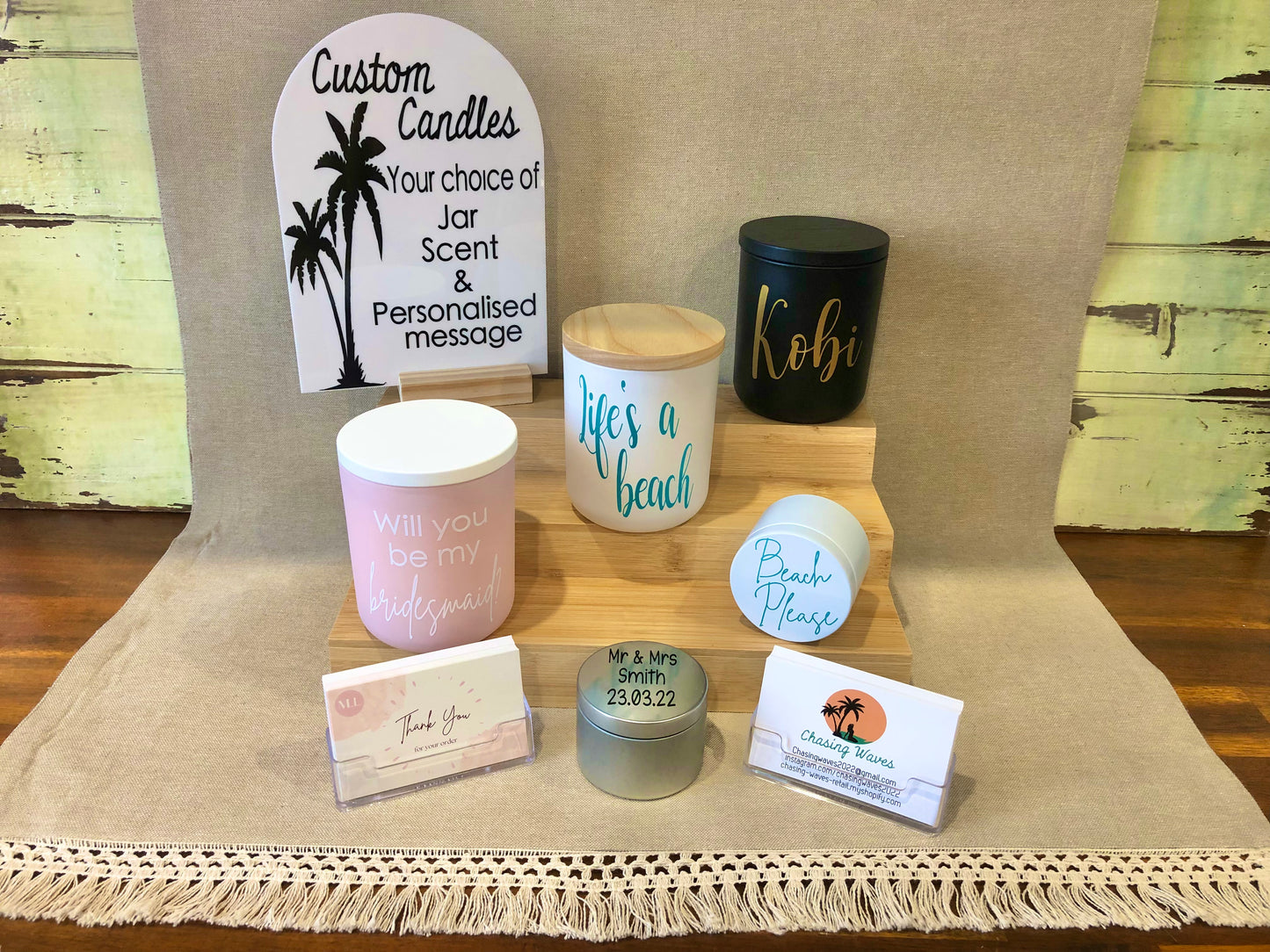 Custom Candle Range